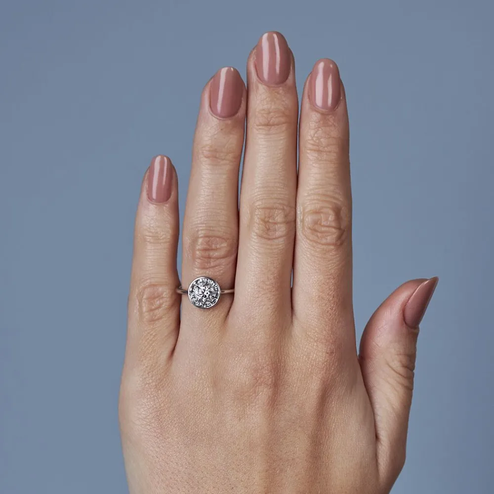 Dinny Hall Ava 18K Fine Brilliant & Carre Cut Diamond Ring