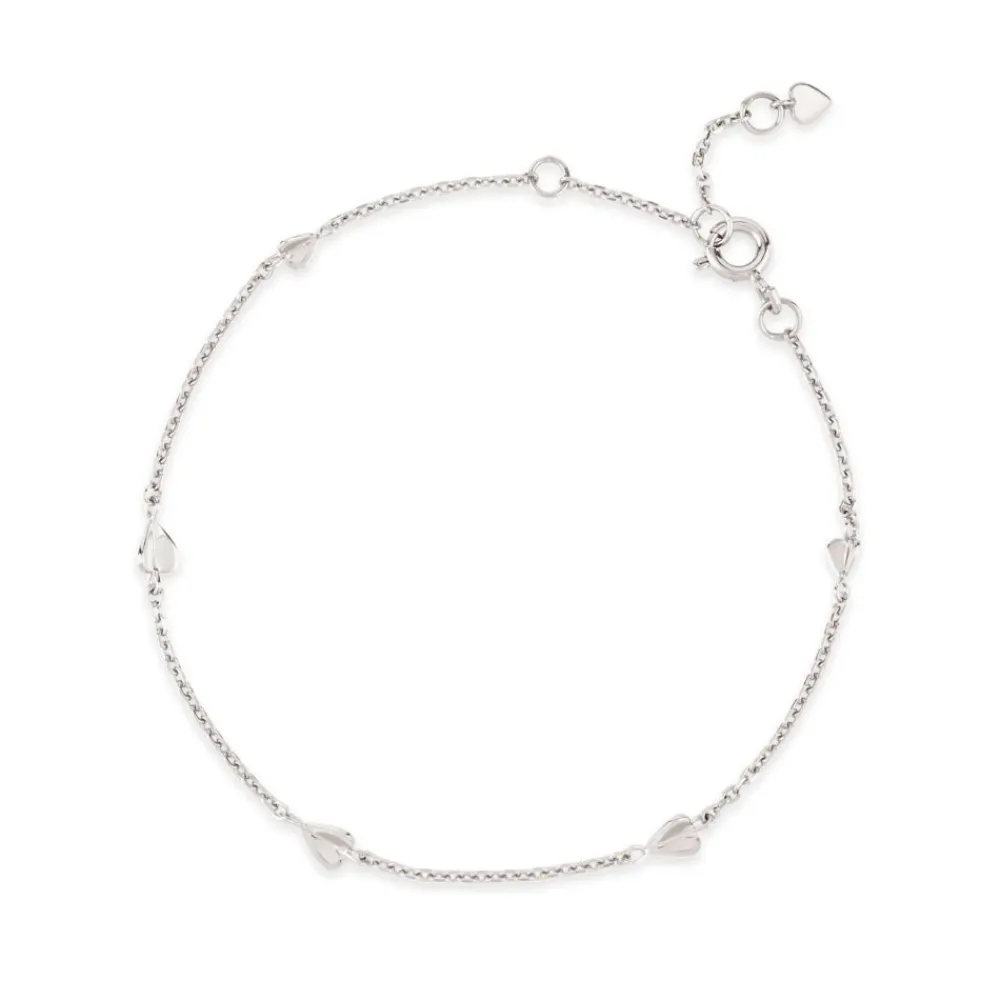 Dinny Hall Bijou Folded Heart Bracelet