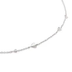 Dinny Hall Bijou Folded Heart Chain Necklace