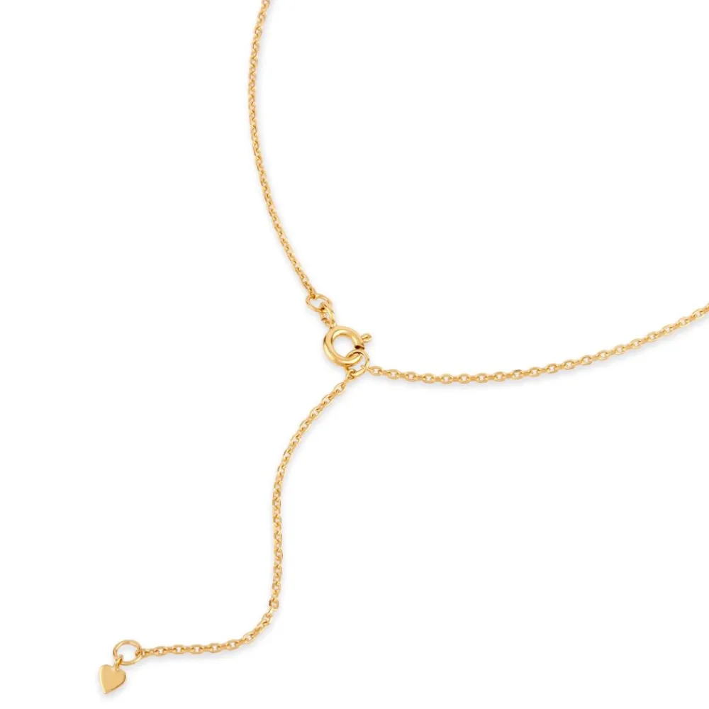 Dinny Hall Bijou Folded Heart Chain Necklace