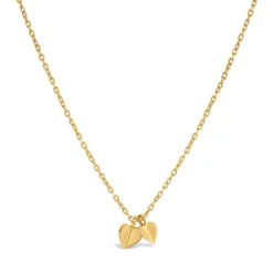 Dinny Hall Bijou Folded Heart Duo Pendant
