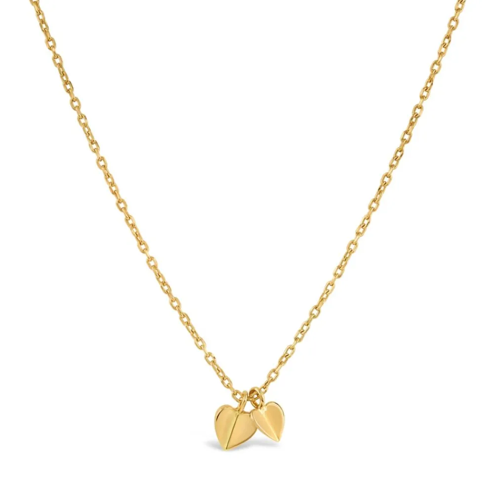Dinny Hall Bijou Folded Heart Duo Pendant