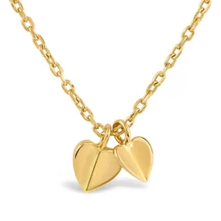 Dinny Hall Bijou Folded Heart Duo Pendant