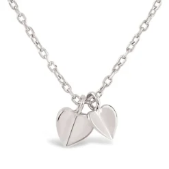 Dinny Hall Bijou Folded Heart Duo Pendant