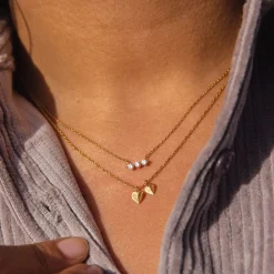 Dinny Hall Bijou Folded Heart Duo Pendant