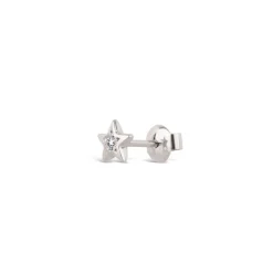 Dinny Hall Bijou Recycled Gold Single Star Diamond Stud