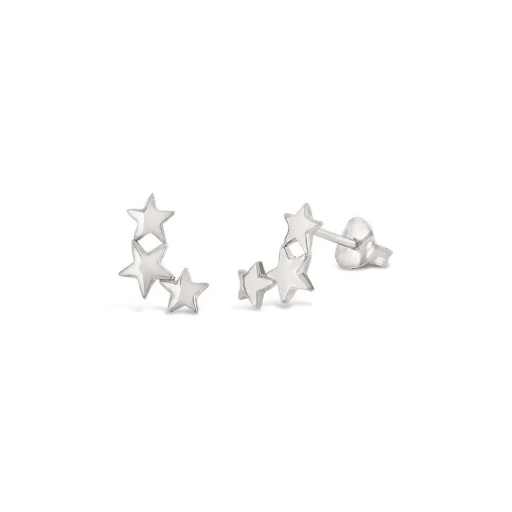 Dinny Hall Bijou Trio Of Star Studs