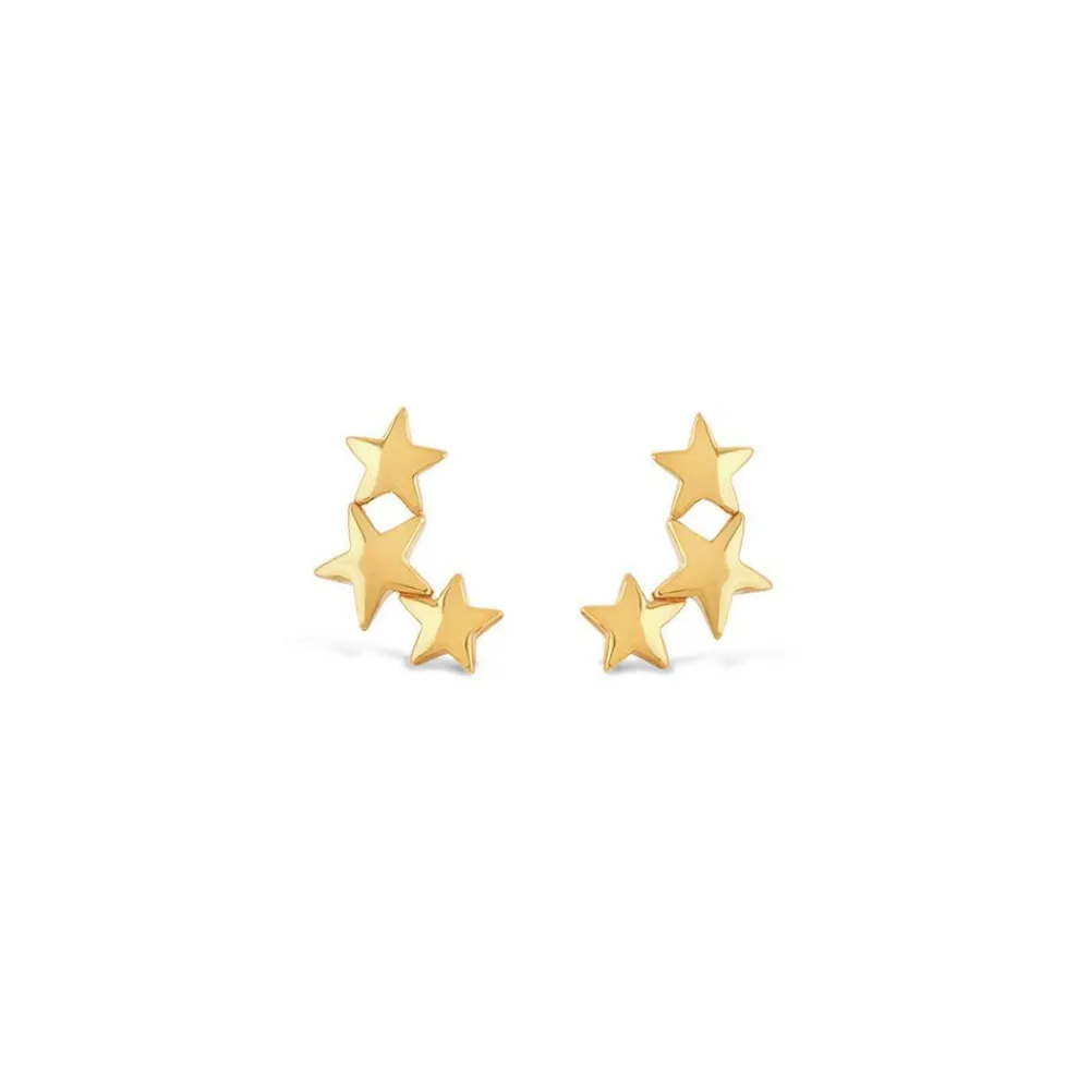 Dinny Hall Bijou Trio Of Star Studs