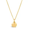 Dinny Hall Button Locket With Heart Charm