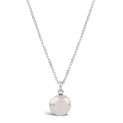 Dinny Hall Button Locket With Heart Charm