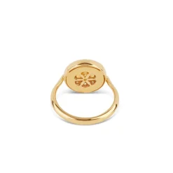 Dinny Hall Double Halo 14K Fine Pinky Ring