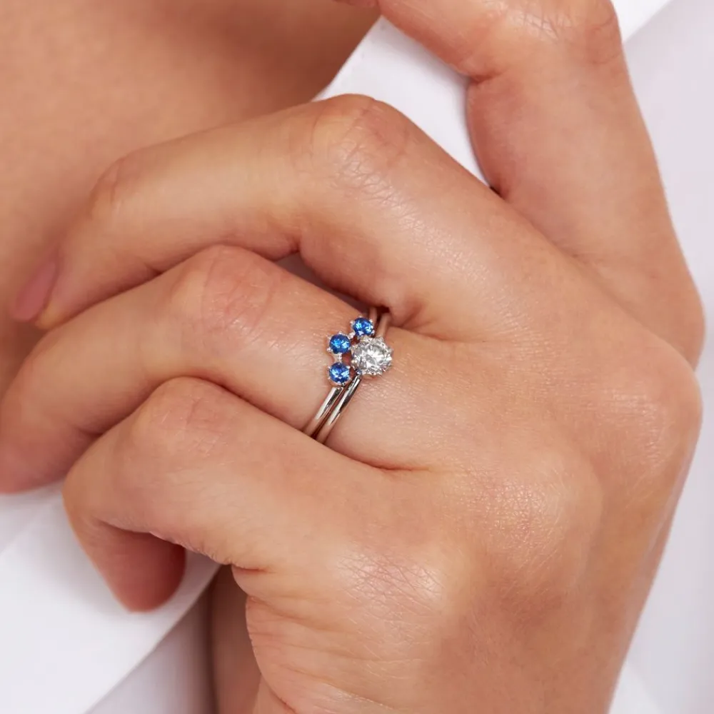 Dinny Hall Ellie 18K Fine Diamond Solitaire Ring