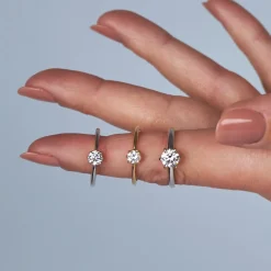Dinny Hall Ellie 18K Fine Diamond Solitaire Ring
