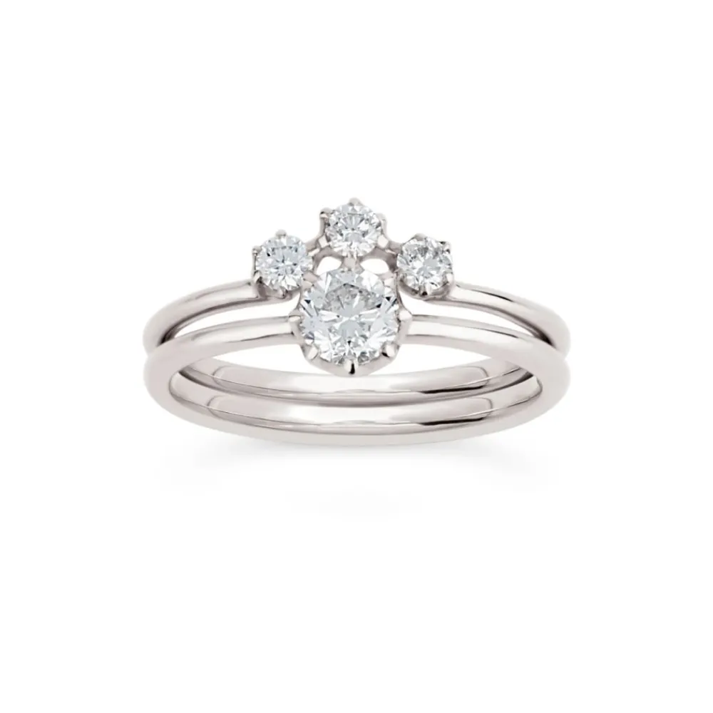 Dinny Hall Ellie 18K Fine Diamond Solitaire Ring