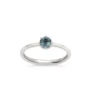 Dinny Hall Ellie 18K Fine Duck Egg Blue Sapphire Solitaire Ring