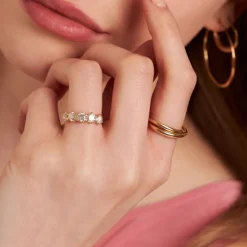 Dinny Hall Elyhara 18K Fine Diamond Five Stone Ring