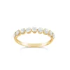 Dinny Hall Elyhara 18K Fine Diamond Half Eternity Ring