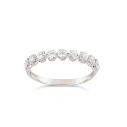 Dinny Hall Elyhara 18K Fine Diamond Half Eternity Ring