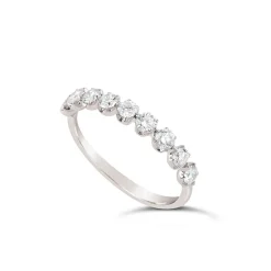 Dinny Hall Elyhara 18K Fine Diamond Half Eternity Ring