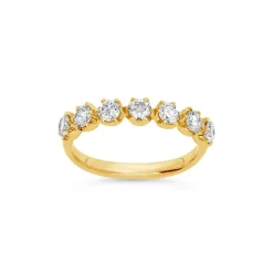Dinny Hall Elyhara 18K Fine Diamond Seven Stone Ring