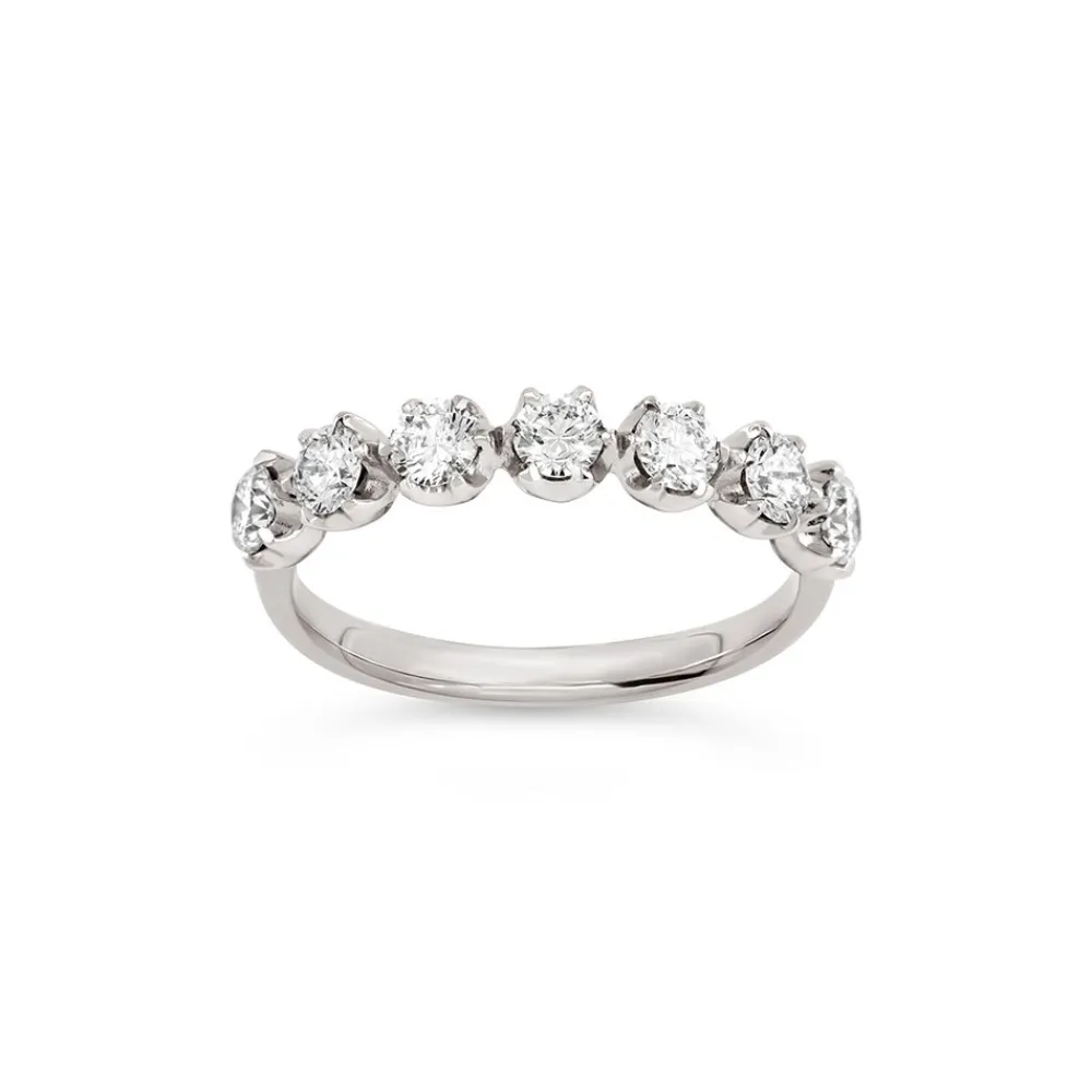 Dinny Hall Elyhara 18K Fine Diamond Seven Stone Ring