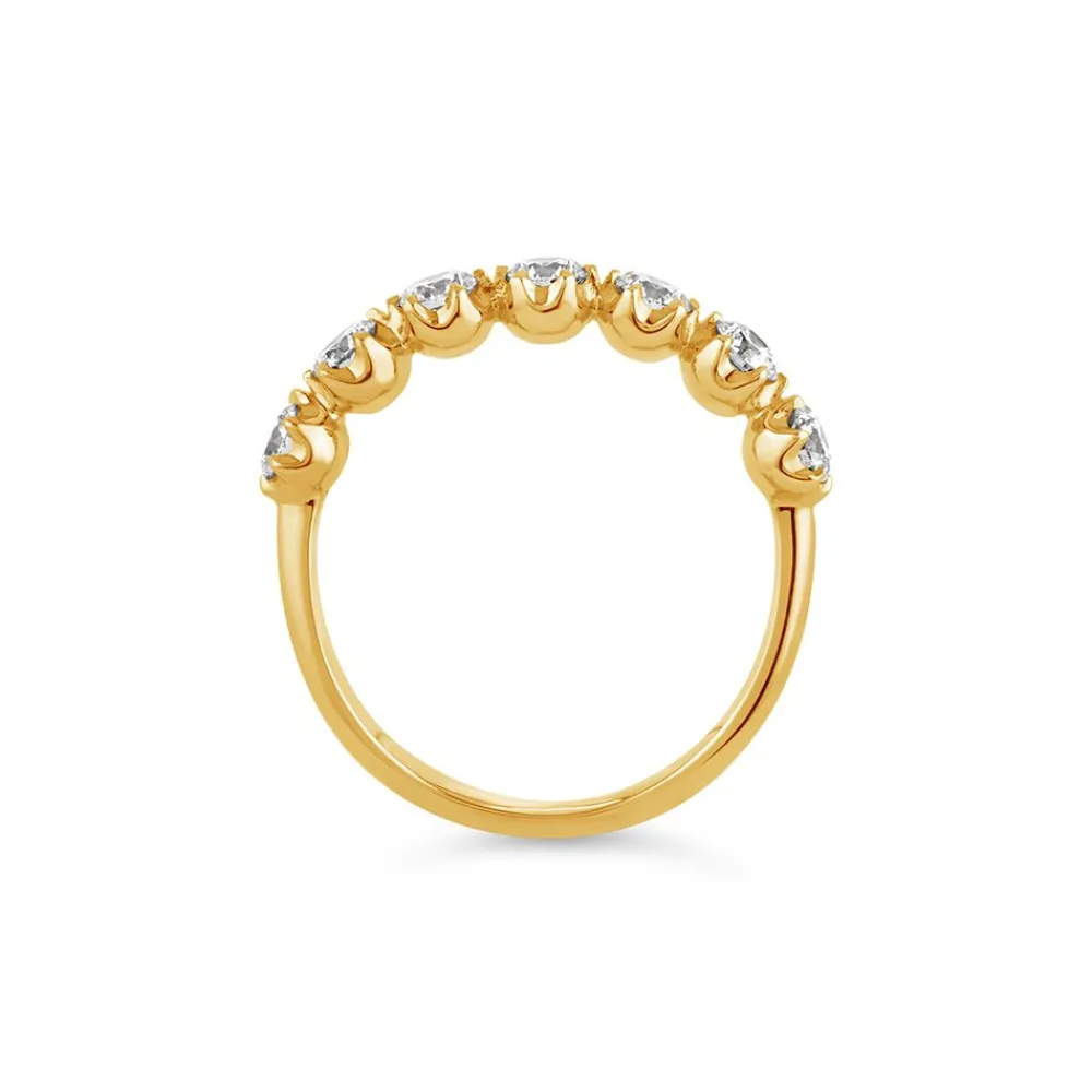 Dinny Hall Elyhara 18K Fine Diamond Seven Stone Ring