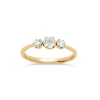 Dinny Hall Elyhara 18K Fine Diamond Small Trilogy Ring