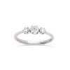 Dinny Hall Elyhara 18K Fine Diamond Small Trilogy Ring