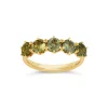 Dinny Hall Elyhara 18K Fine Green Sapphire Five Stone Ring
