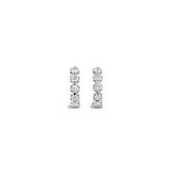 Dinny Hall Elyhara 18K Gold Diamond Huggie Hoops