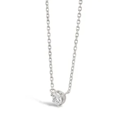 Dinny Hall Elyhara 18K White Gold 0.25Ct Diamond Pendant