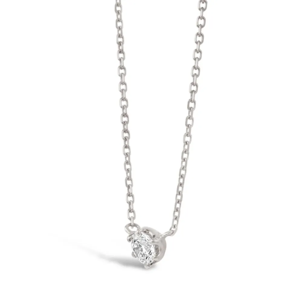 Dinny Hall Elyhara 18K White Gold 0.25Ct Diamond Pendant