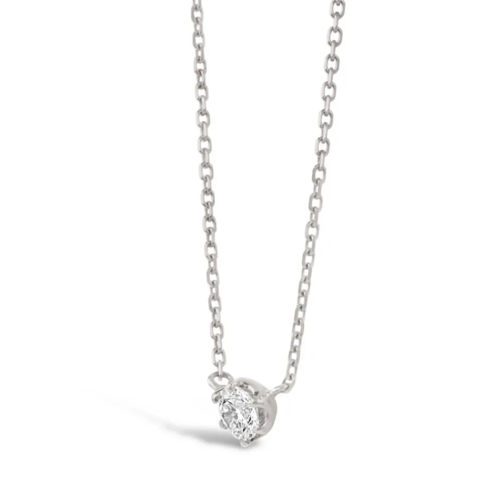 Dinny Hall Elyhara 18K White Gold 0.11Ct Diamond Pendant
