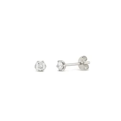 Dinny Hall Elyhara 18K White Gold Diamonds Studs