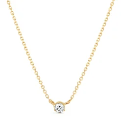 Dinny Hall Elyhara 18K Yellow Gold 0.11Ct Diamond Pendant