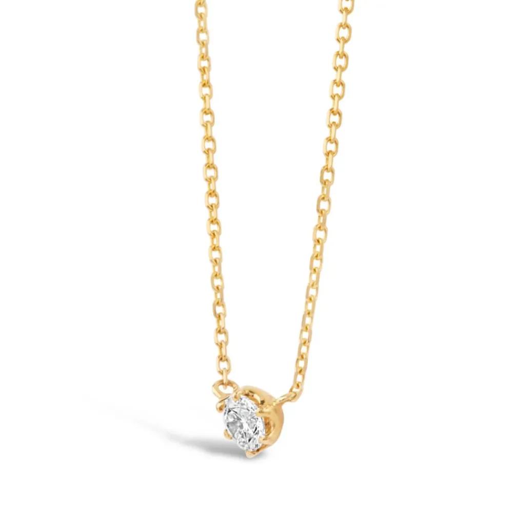 Dinny Hall Elyhara 18K Yellow Gold 0.25Ct Diamond Pendant