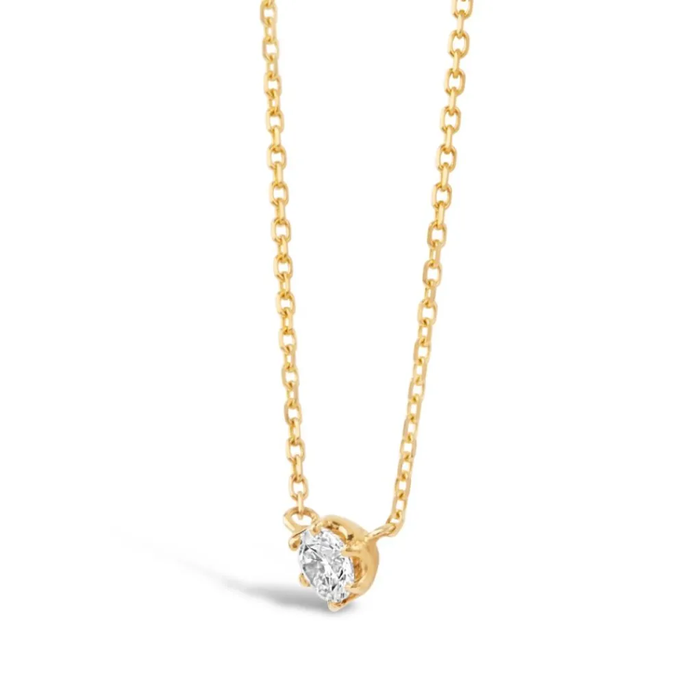 Dinny Hall Elyhara 18K Yellow Gold 0.11Ct Diamond Pendant