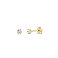 Dinny Hall Elyhara 18K Yellow Gold Diamond Studs