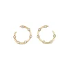 Dinny Hall Forget Me Not 9K Diamond Twist Earrings