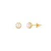 Dinny Hall Gem Drop Freshwater Pearl Studs