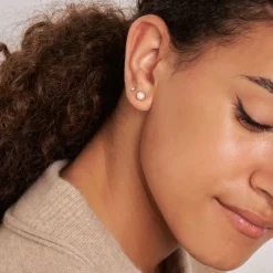 Dinny Hall Gem Drop Freshwater Pearl Studs