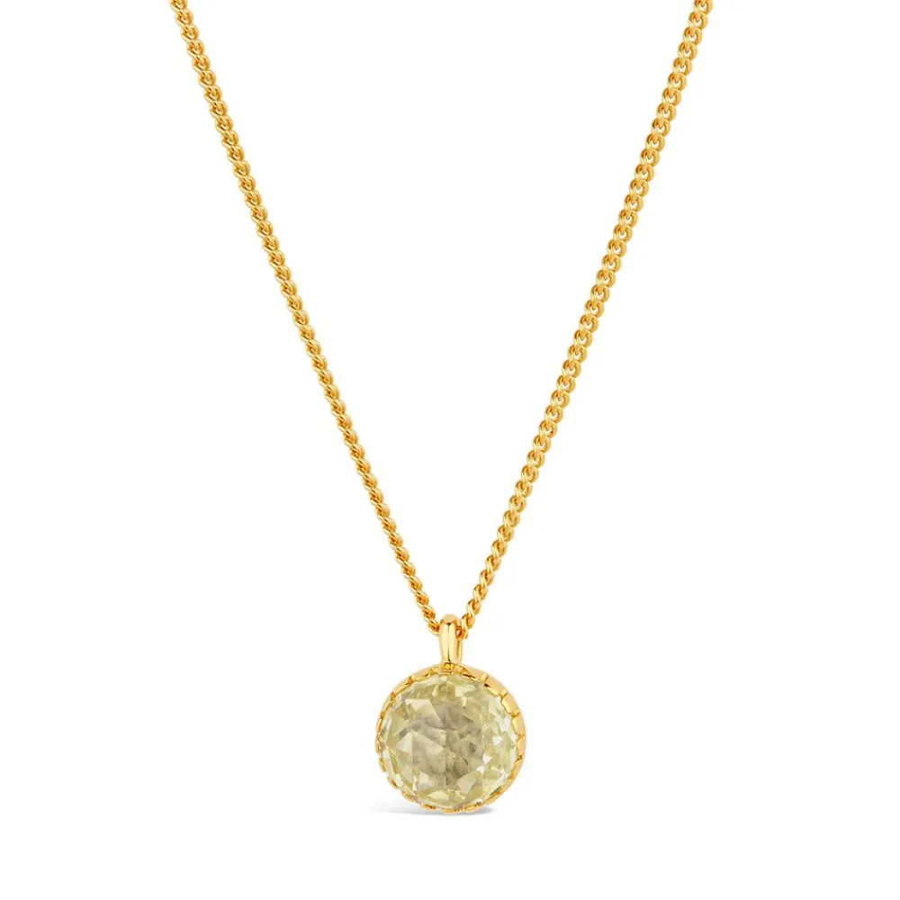 Dinny Hall Gem Drop Medium Rose Cut Pendant