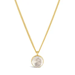 Dinny Hall Gem Drop Medium Rose Cut Pendant