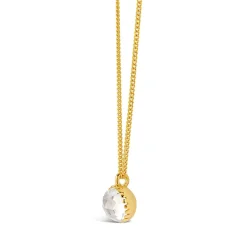 Dinny Hall Gem Drop Medium Rose Cut Pendant