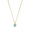 Dinny Hall Gem Drop Mini Rose Cut Pendant