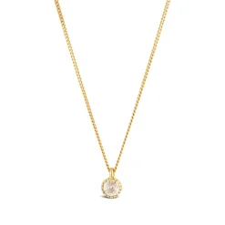 Dinny Hall Gem Drop Mini Rose Cut Pendant