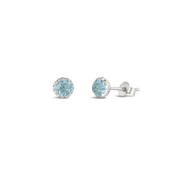 Dinny Hall Gem Drop Rose Cut Studs