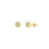Dinny Hall Gem Drop Rose Cut Studs