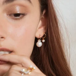 Dinny Hall Gem Drop Small Freshwater Pearl Drops
