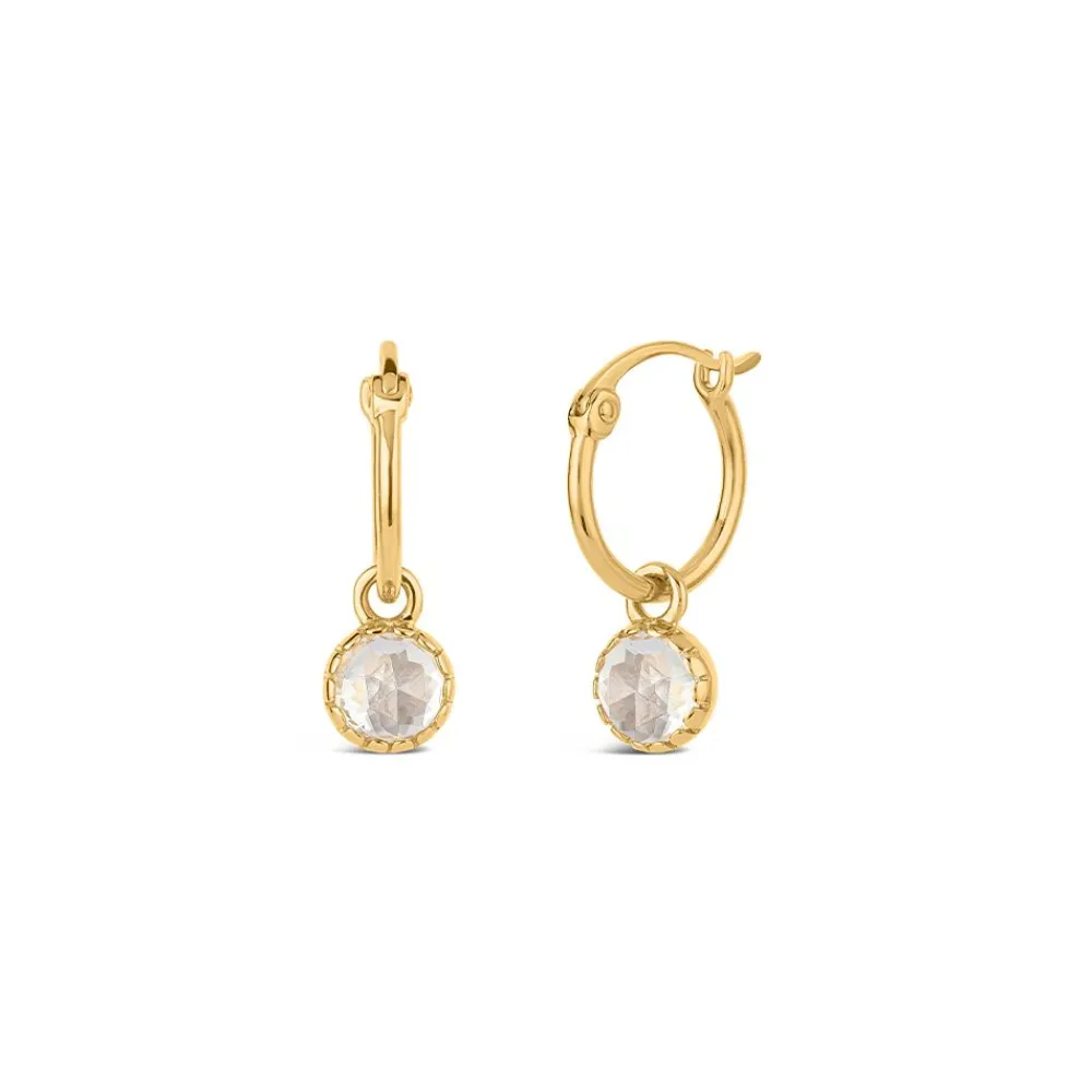 Dinny Hall Gem Drop Small Rose Cut Drops